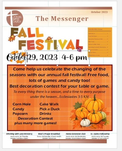 The Messenger Newsletter